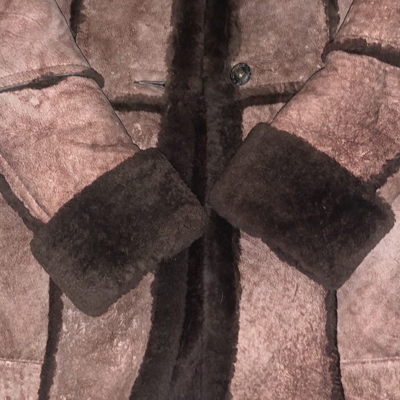 (HP)Sheepskin shearling 1970s VINTAGE - Picture 3 of 12